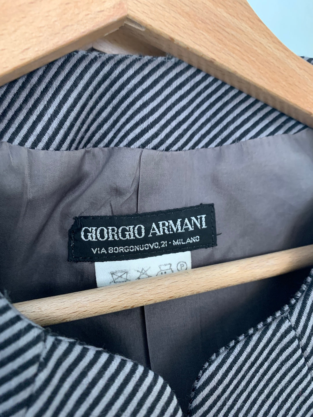 Giorgio Armani vintage suit