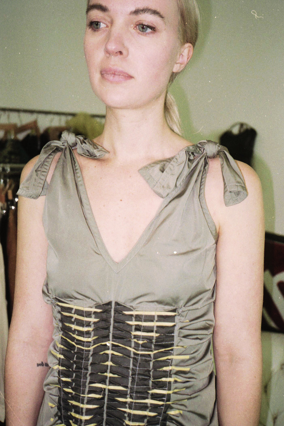 Jil Sander Spring 2005 nylon dress