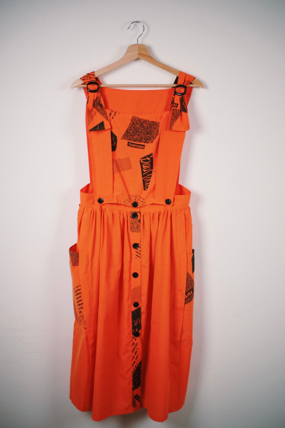 Vintage 80's apron dress