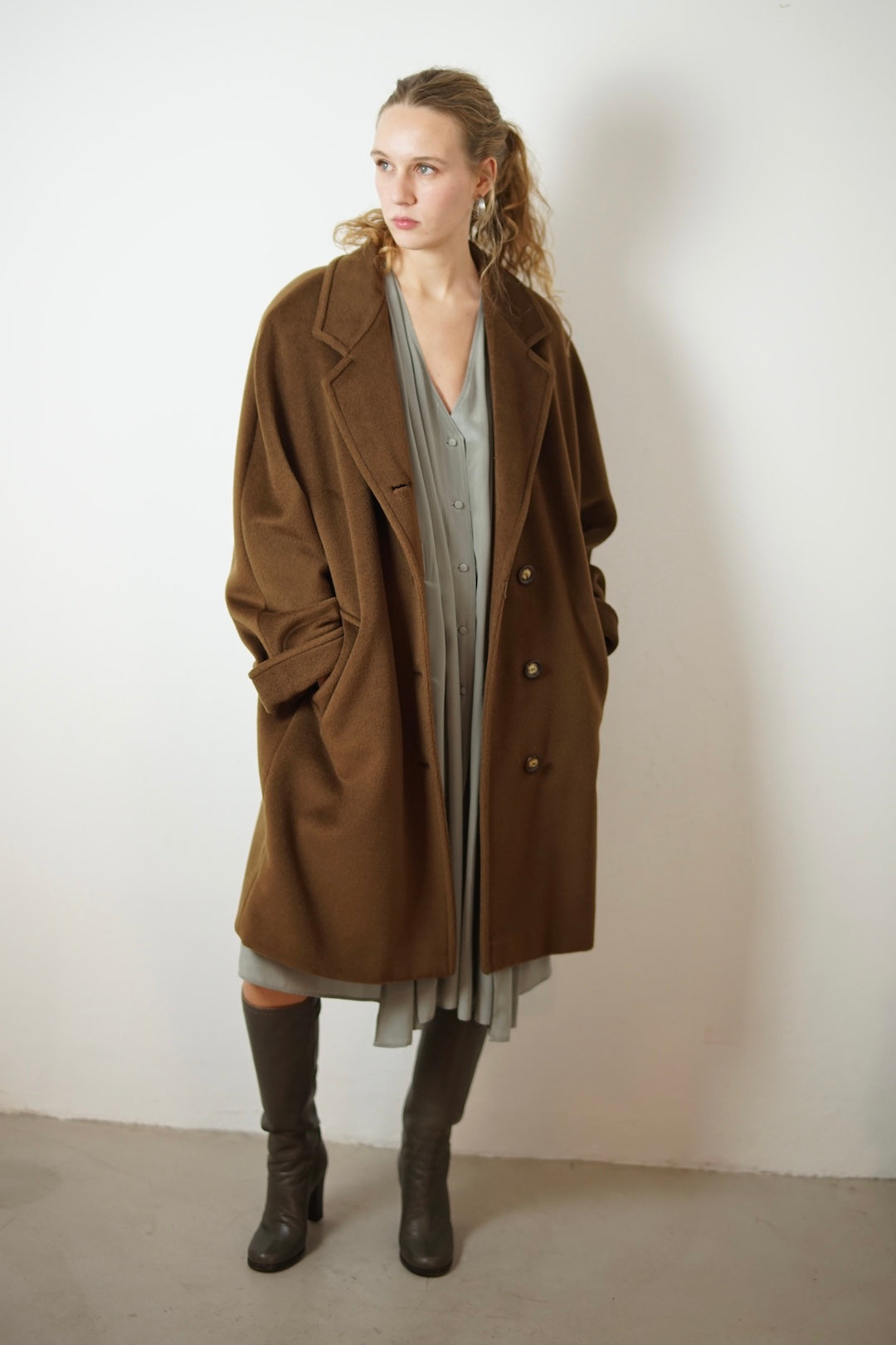 Marina Rinaldi brown coat