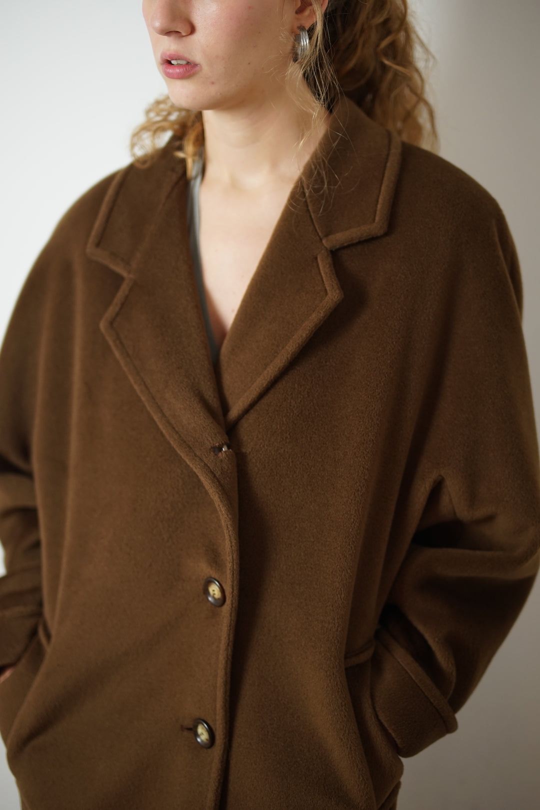 Marina Rinaldi brown coat